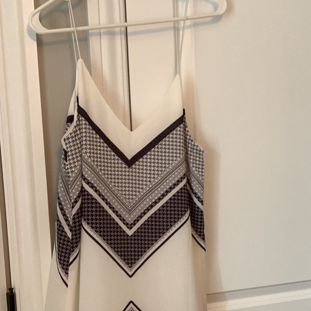 Black and white lulu dress